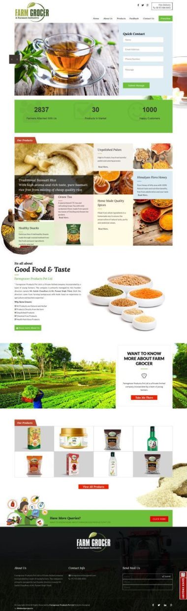 HTML Template Design